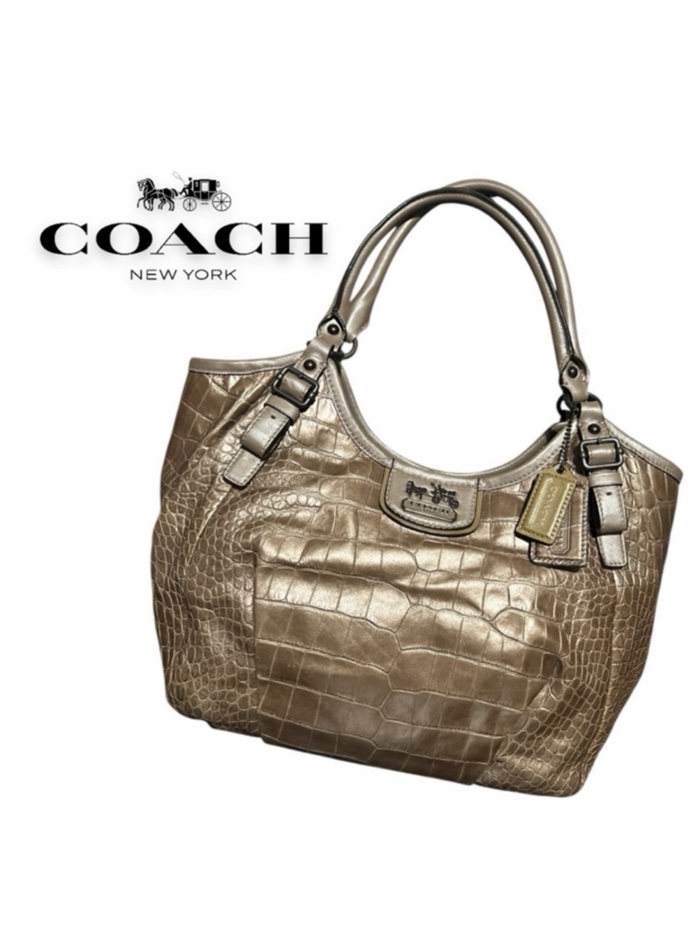 Coach Madison Croc‎ Embossed K1173-18936